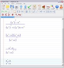 Program Algebrator Math Equation Solver