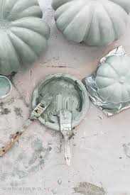 Painting Pumpkins In Muted Colors
