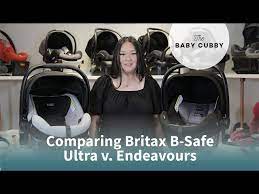 Comparing Britax B Safe Ultra V
