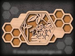 self framing honey bee honeycomb