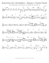 Somewhere Over The Rainbow Soprano Sheet Music For Voice