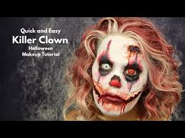 halloween clown makeup