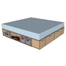 Diy King Platform Bed With Storage