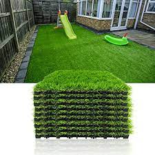 At rubber flooring inc, our mission is to provide consumers with quality rubber flooring at a competitive price through an easy to use and well designed website. Amazon Com Progoal Artificial Grass Turf Tile Fake Grass Flooring Mat Interlocking Self Draining 12 X12 1 7 Height 1 38in Grass Tools Home Improvement