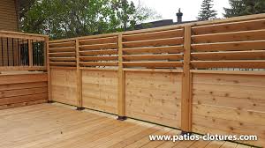 Privacy Screen With Louvers Patios Et