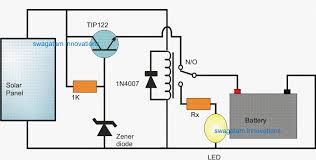Simple Led Solar Light Circuit Making