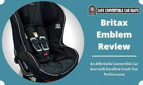Britax Emblem Review 2023 An