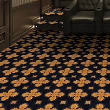 black commercial residential carpet at