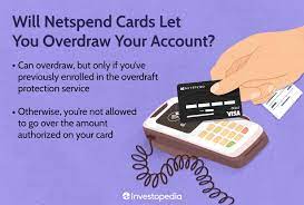 will netspend cards let you overdraw