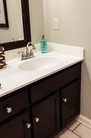 Marble bathroom countertops can hold up for decades. How To Paint Cultured Marble Countertops Diy Tutorial