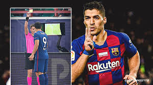 Game log, goals, assists, played minutes, completed passes and shots. Atletico Video Luis Suarez Gets A Yellow Card For Looking At Var Monitor