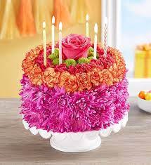 birthday wishes flower cake in eureka
