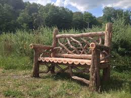 Outdoor Rustic Benches Park Benches