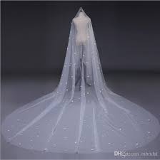 2018 New Wedding Veils 2 8 3 6m Simple Beige Bridal Veil Waltz Length Bridal Veil With One Layer Bridal Hair With Veil Bridal Hairstyles With Veil