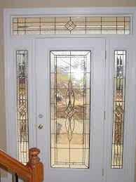 Beveled Glass Front Doors Leaded