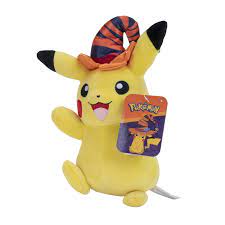 8 Inch Wicked Cool Halloween Pokemon Plush- Pikachu Witch Hat | eBay