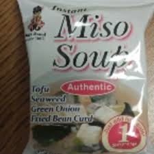 miko brand miso soup and nutrition facts