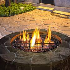Round Wood Fire Pit Grate