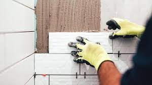 bathroom tile installation