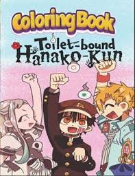There is an academy that holds many secrets. Toilet Bound Hanako Kun Coloring Book Book