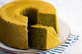 Best Matcha Chiffon Cake gambar png