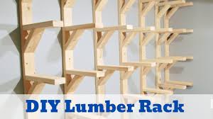 An economical and supreme showcase. How To Build A Diy Lumber Rack Free Downloadable Plans Included Youtube