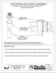 c 6330 d tile ready shower floor