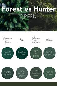 Hunter Green Vs Forest Green What Is
