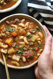 I hope this collection of healthy instant pot recipes will motivate you to eat in a more healthful way no matter what kind of diet you follow. Instant Pot Hambuger Soup Best Instant Pot Soup Fit Foodie Finds