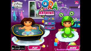 Best not a monster high dress up game 99%. Baby Games Dora The Explorer Bath Game Baby Dora Games Youtube