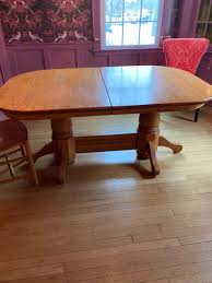 Find many great new & used options and get the best deals for solid oak dining room table and 6 chairs at the best online prices at ebay! Solid Oak Dining Table And 6 Chairs New London Ct Patch