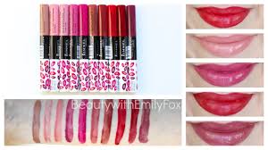 Rimmel Provocalips Lip Swatches Beauty With Emily Fox
