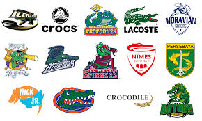 famous brands and logos with a crocodile