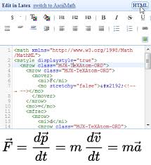 Visual Math Editor Documentation