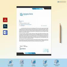 create a letterhead in microsoft word