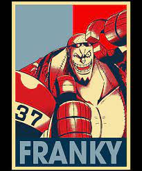 Graphic Franky One Piece Anime Gifts For Fans Drawing by Lotus Leafal -  Pixels