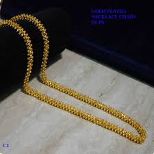 22k indian gold plated necklace long 24