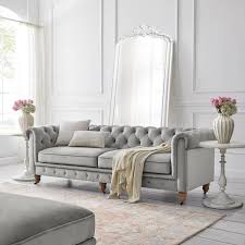 on tufted 2 seats chesterfield sofa