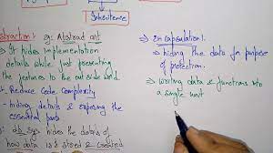 Abstraction and Encapsulation | OOPs in C++ | Lec-3 | Bhanu Priya - YouTube