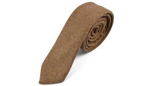 Raw Handmade Light Brown Tie In Stock Tailor Toki