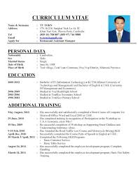    how to write cv for teaching job   manager resume
