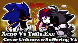 FNF | Sonic.Exe Vs Tails.Exe And Cream.Exe | Unknown-Suffering V2 - WI Part  2 | Mods/Hard | - YouTube