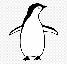 The skating penguin, once tangled up in blue, was freed in the '80s. Penguin Silhouette Penguin Clip Art Black And White Png Download 91704 Pinclipart
