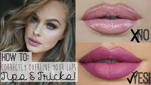 how to overline your lips tips