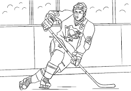 nhl coloring pages coloringlib