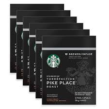 Shop starbucks pike place decaf k cups 24 count at coffeeforless.com. Starbucks Verismo Pike S Place Brewed Coffee Pods 72 Count Bed Bath Beyond