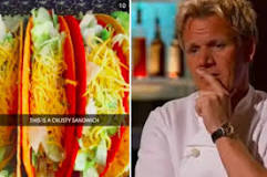 Does Gordon Ramsay Think a hotdog is a sandwich?