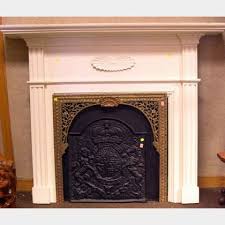 White Painted Fireplace Surround