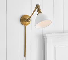 Articulating Metal Dome Wall Sconce