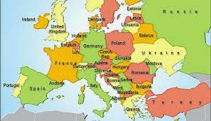 Ketika ini, eu dianggotai oleh 27 buah negara, 21 daripadaya republik dan Geografi Benua Eropa Geografi Org